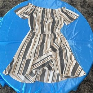Vertical Striped Dress